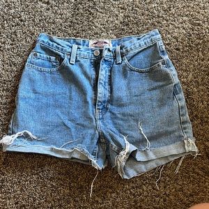 High waisted sonoma cut off shorts distressed.